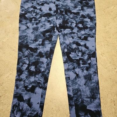 Terra Sky Women's High Rise Plus Size Blue Leggings Size 2x